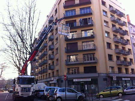 Levage à Chambéry