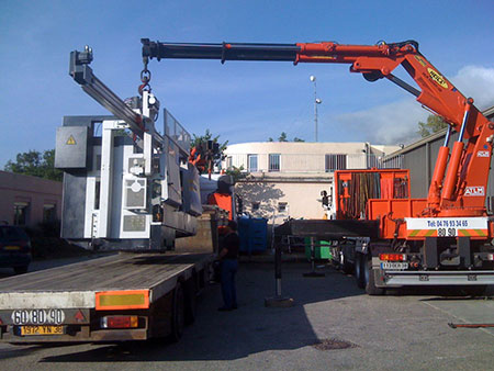 Déménagement de machines outil à Grenoble
